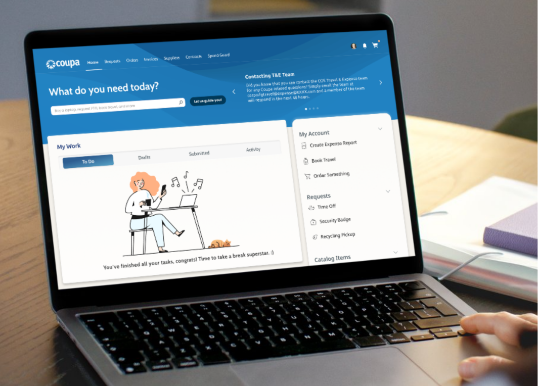 Coupa B2C Makeover