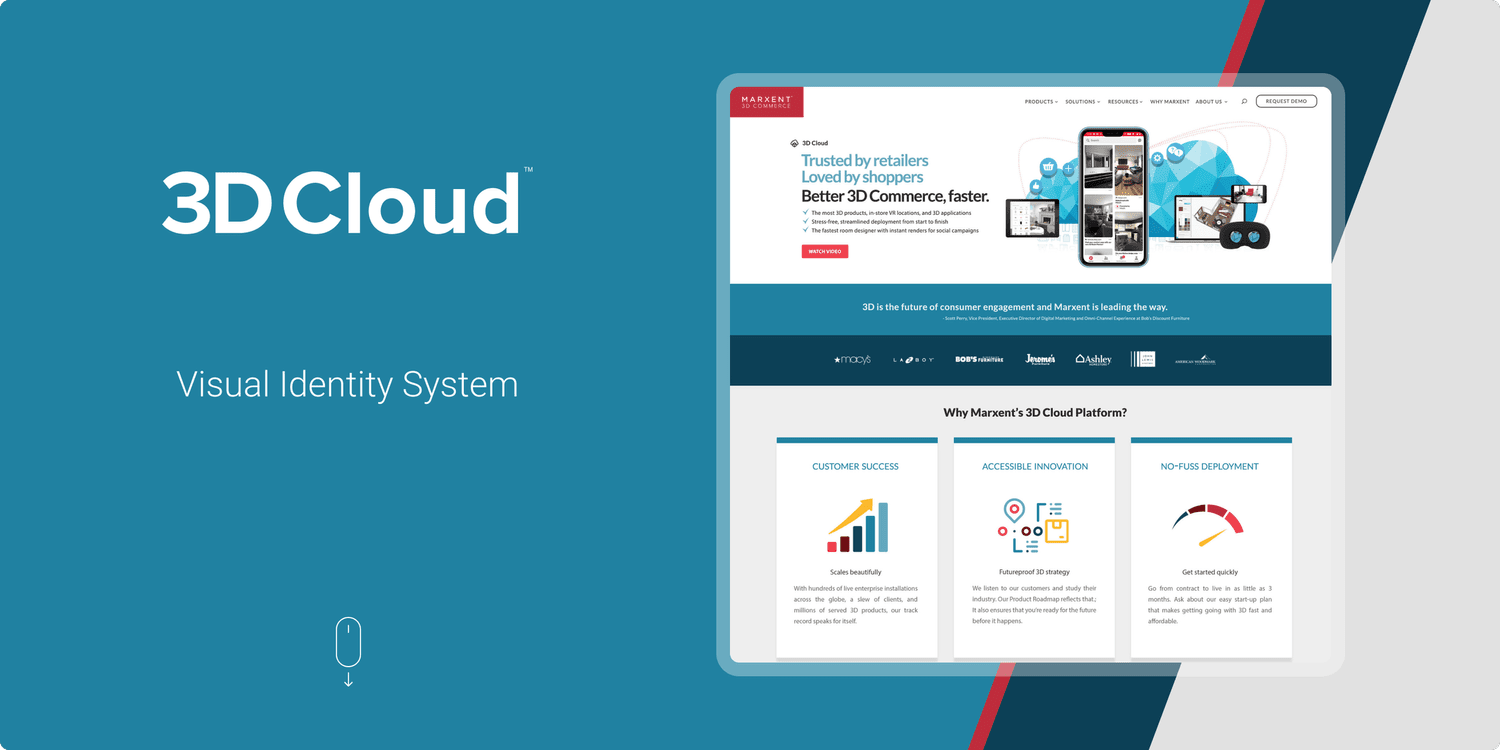 3D Cloud Visual Identity System
