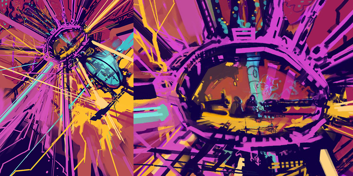 Painting where viewers found shamans, ritual, and collective ceremony